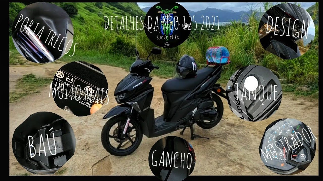 Revelando detalhes da Neo 125 2021.