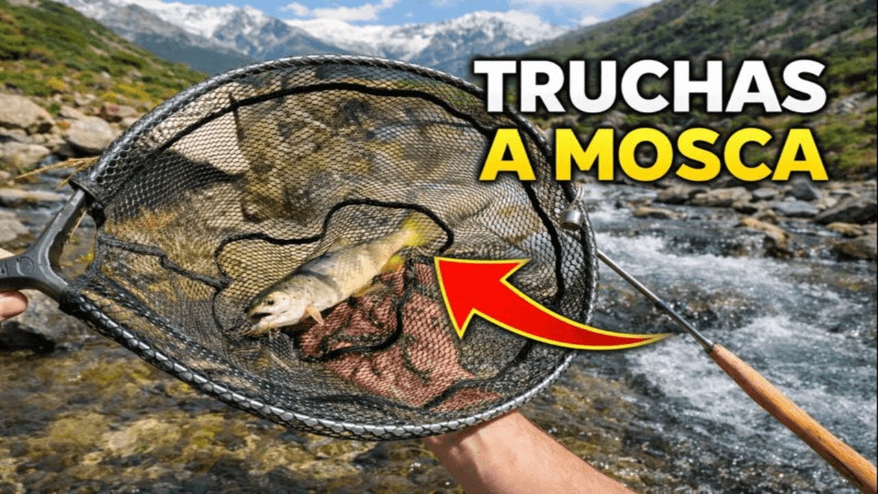 🎣 Truchas a Mosca Seca en Alta Montaña 🏔️ | 6 minutos de pura pesca sin cortes
