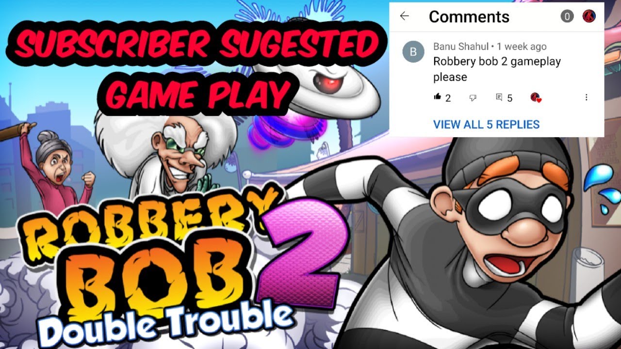 Robbery Bob 2 Dubble Trouble [] Game play. Malayalam. AK BRO