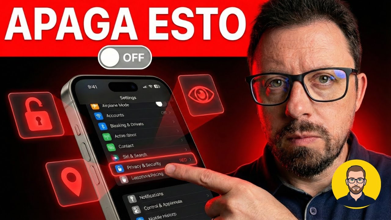 7 Ajustes de iPhone que debes APAGAR ahora mismo (iOS)