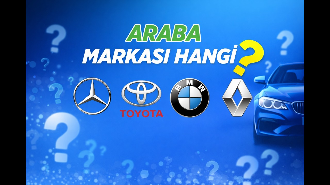 Araba Markasını | Araba Markası Logosu Tahmin Et | Araba Logosu Testi