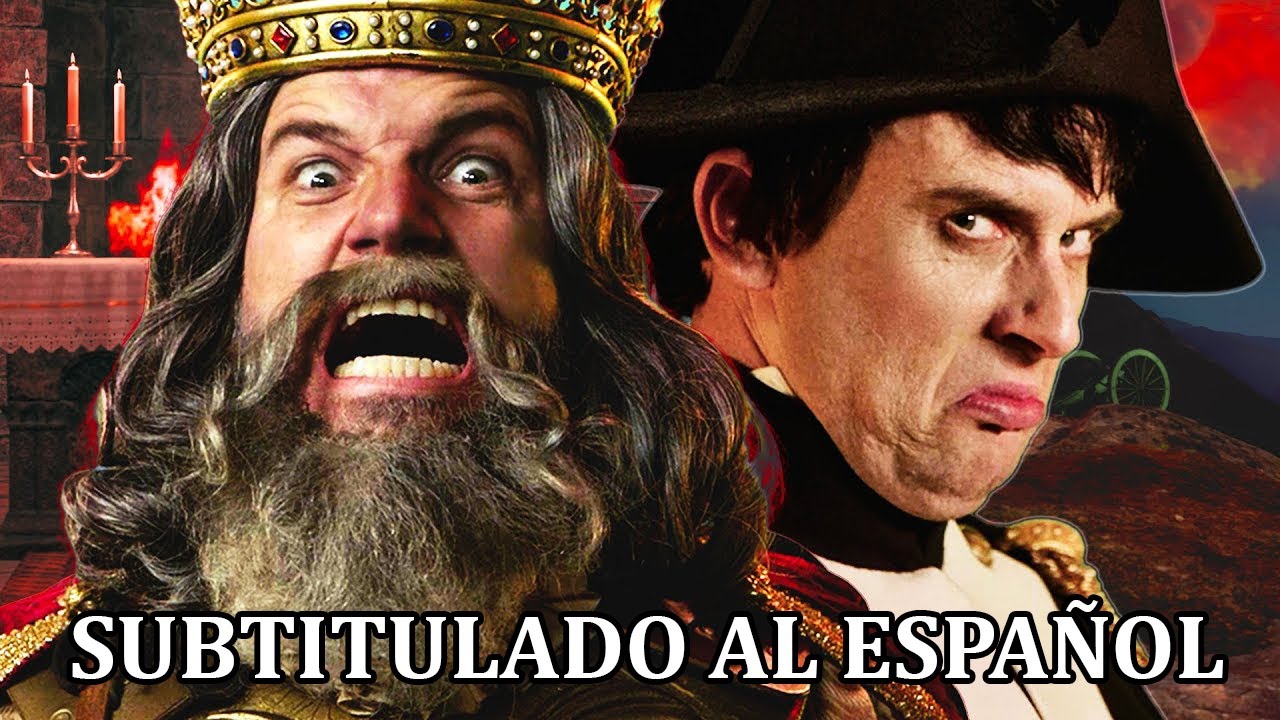 Napoleon vs Carlomagno (Subtitulado al español) Epic Rap Battles Of History