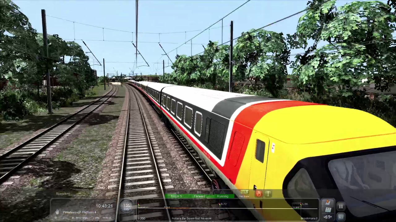 APT-P Class 370 Full ECML run with bonus to Glasgow Queen Street