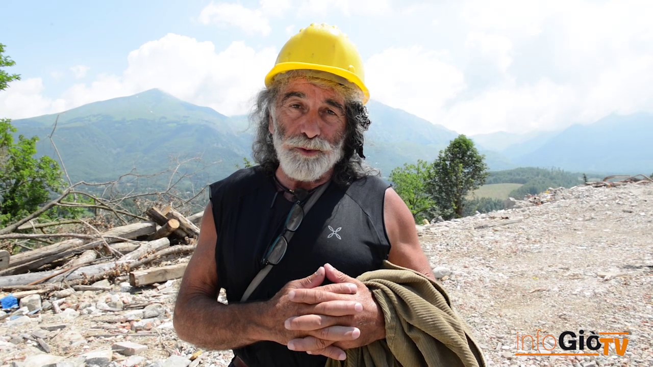 Mauro Corona ad Amatrice