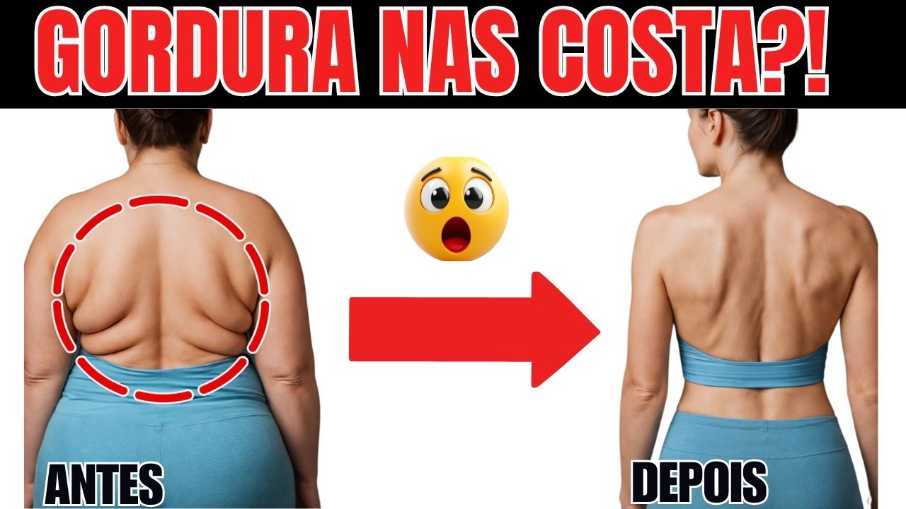 🔥 20 MIN COM HALTERES PARA SECAR AS COSTAS E DEFINIR 🔥