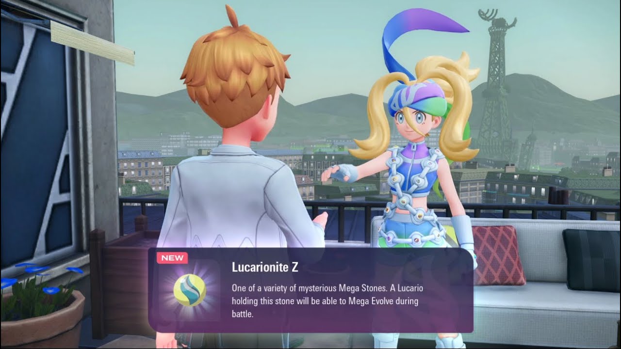 How to get Mega Lucario Z in Pok&eacute;mon Legends Z-A Mega Dimensions (Endgame Side Mission)