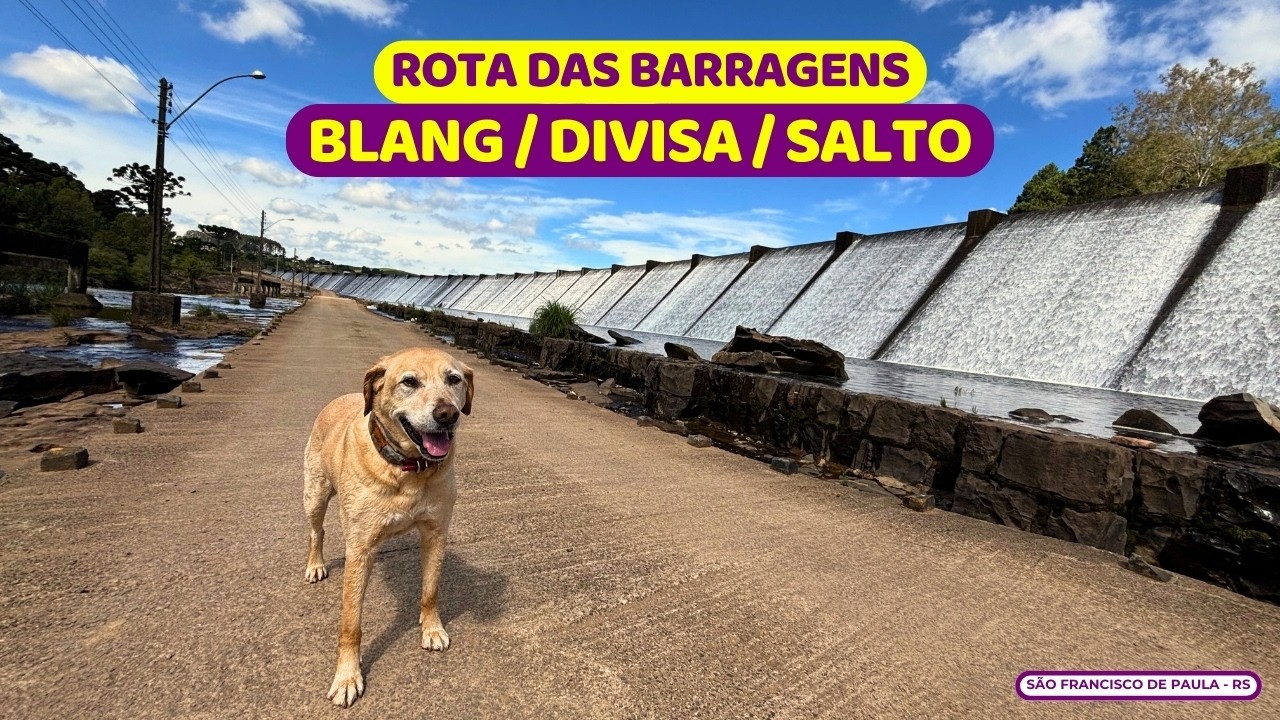 ⚠️ATENÇÃO! BARRAGENS CHEIAS! Blang, Divisa e Salto | Rota das Barragens | São Francisco de Paula
