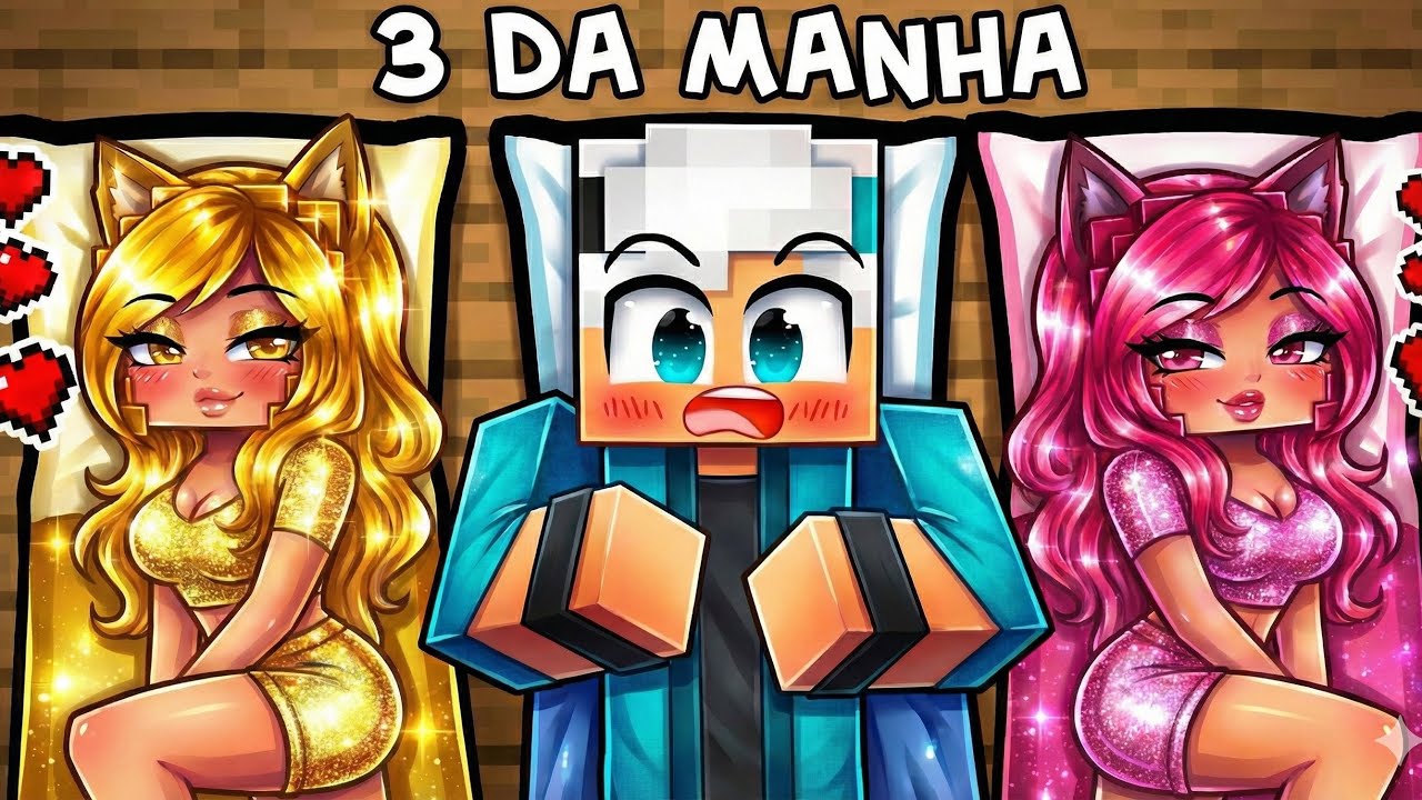 AS GÊMEAS LOBO não CONSEGUEM DORMIR no Minecraft 