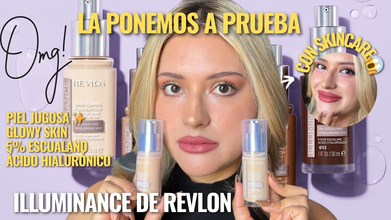 Una base que REDUCE la apariencia de LAS ARRUGAS ¿es real? Illuminance de Revlon | Soria Beauty