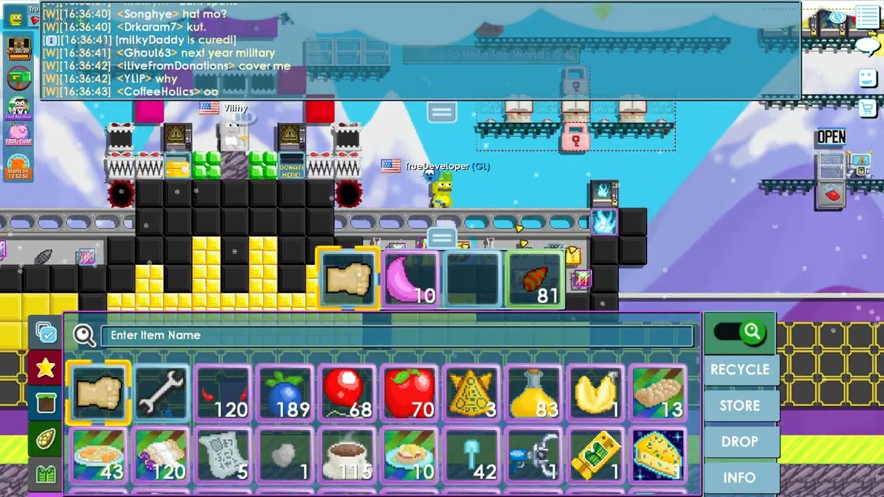 Growtopia - Covid Gang Attacking DONATEV2S