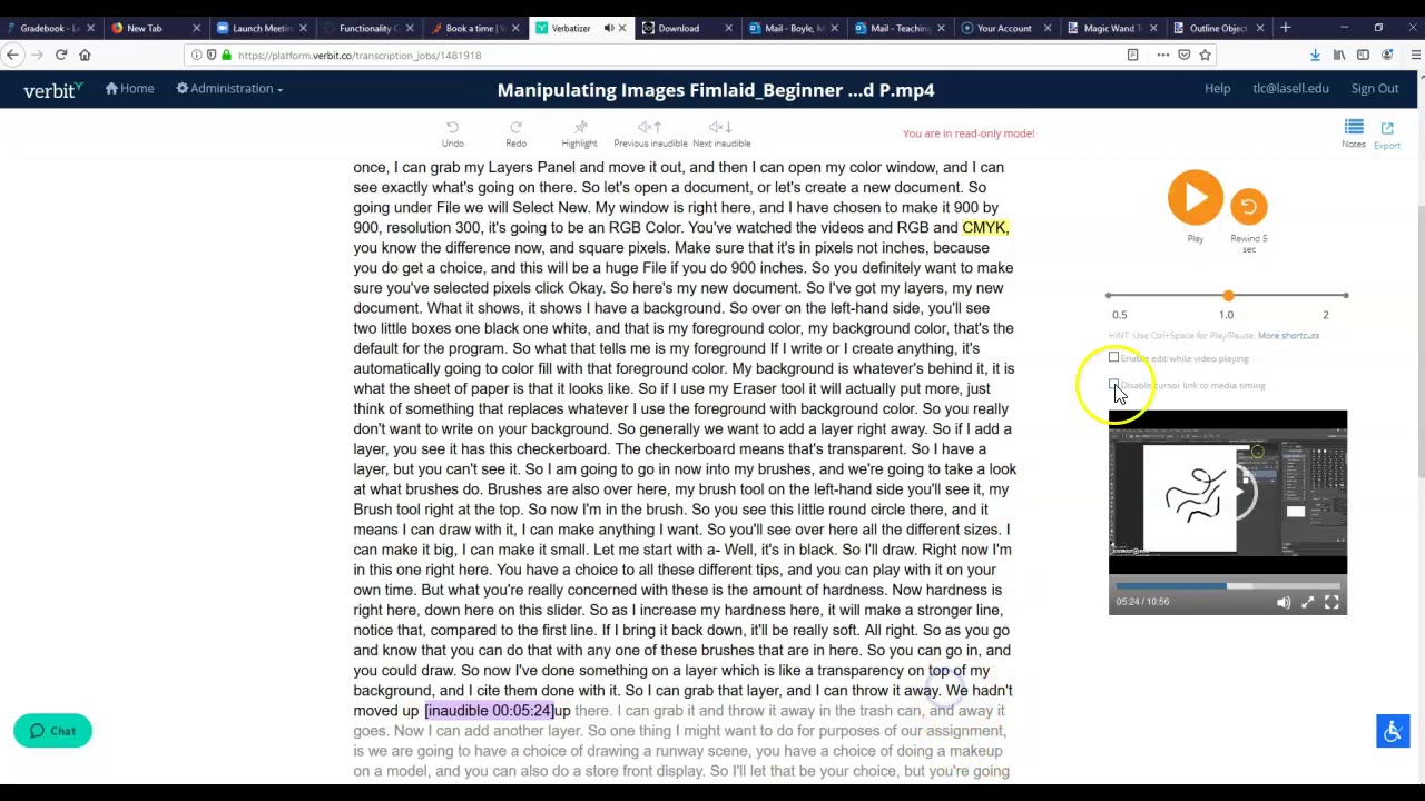 Practice with Verbit Auto-captions