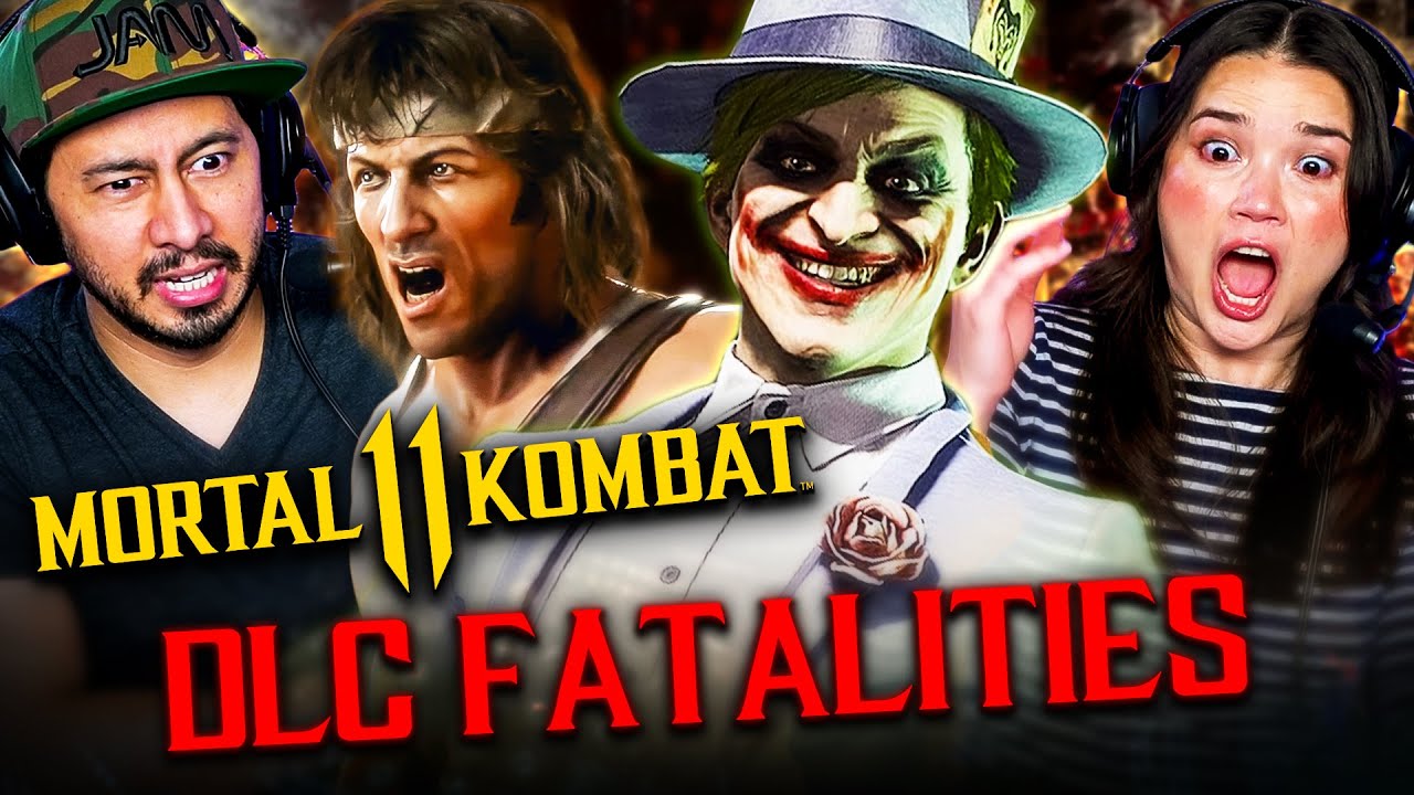 MORTAL KOMBAT 11 - DLC CHARACTER FATALITIES REACTION! | MK 11