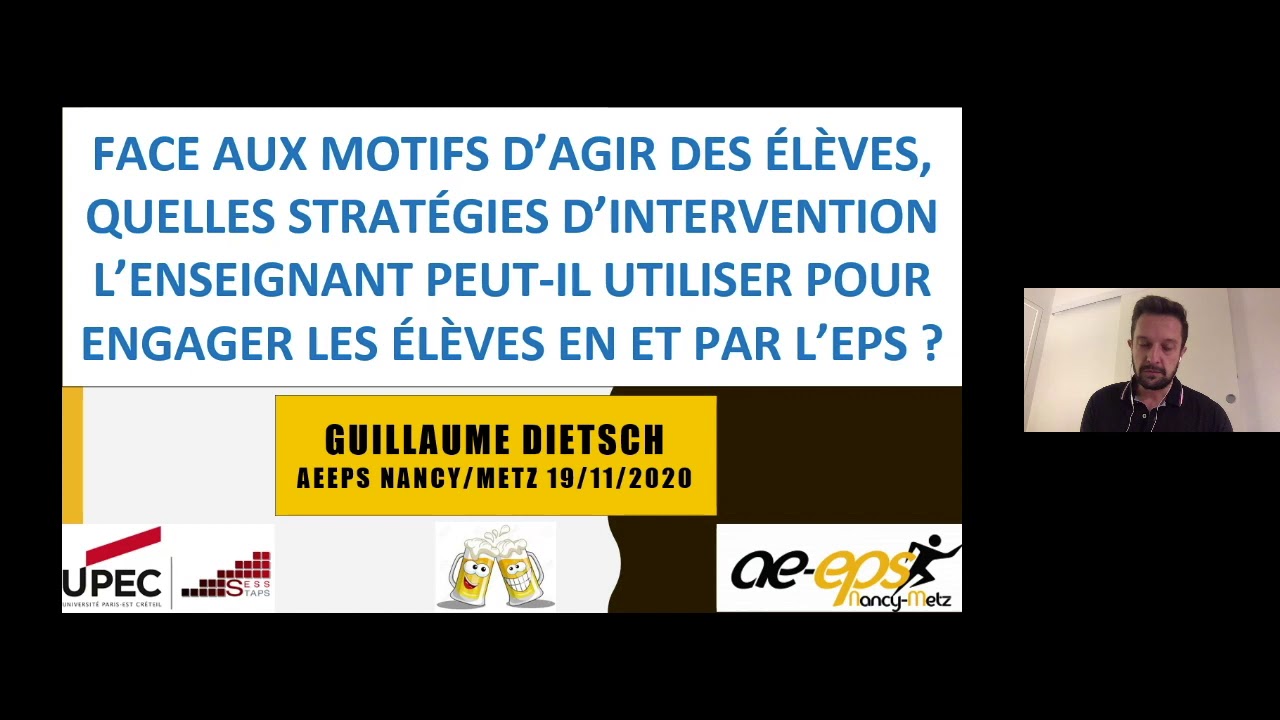 Bistrot P&eacute;dagogique  - Guillaume Dietsch - AEEPS Nancy-Metz