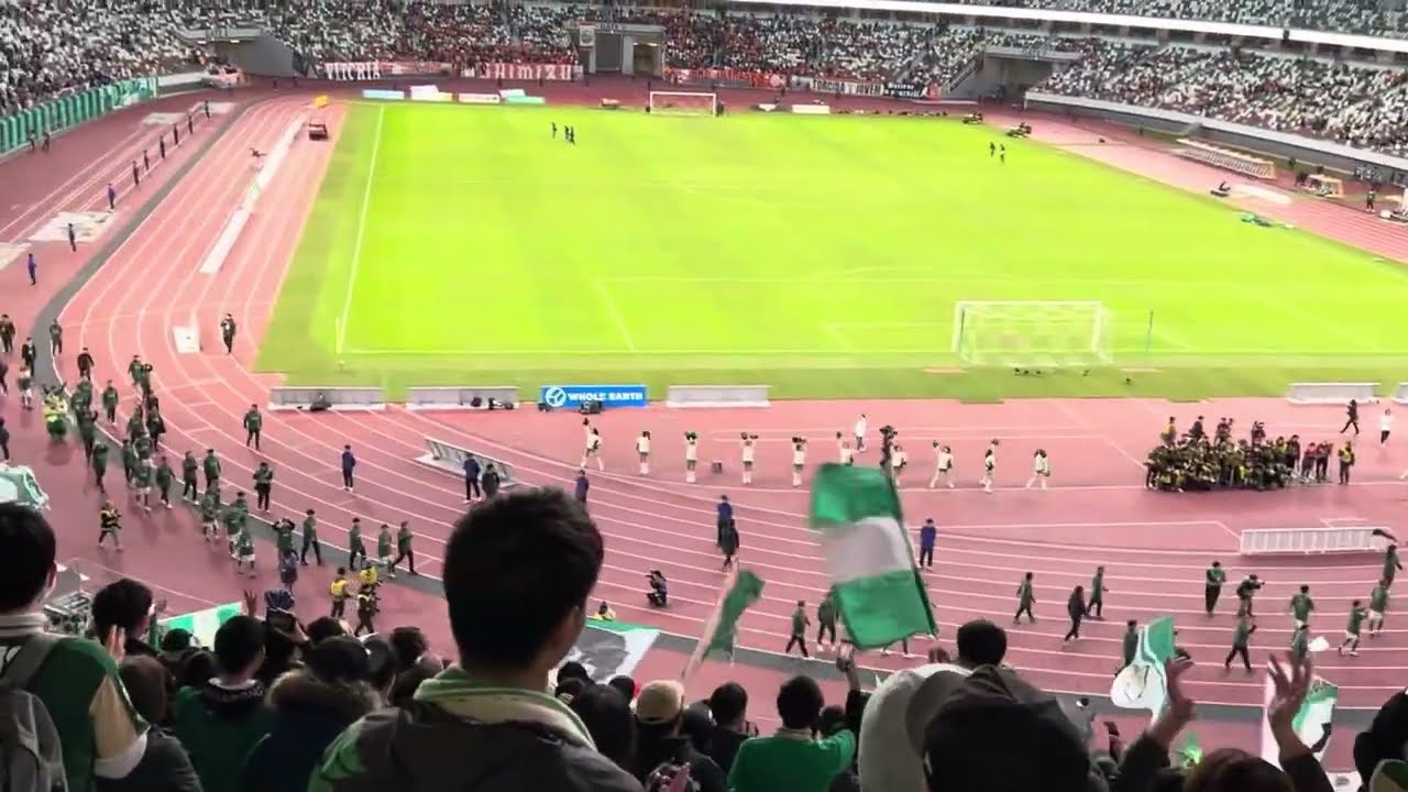 祝J1昇格！東京ヴェルディ15年の思いを込めたラインダンスーj1昇格プレーオフ決勝　東京ヴェルディ✖️清水エスパルス@国立競技場