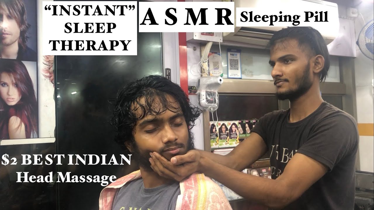 World Best Head Massage Barber💈ASMR by Islam||ASMR Sleeping Pill||Upper Body Massage||HD