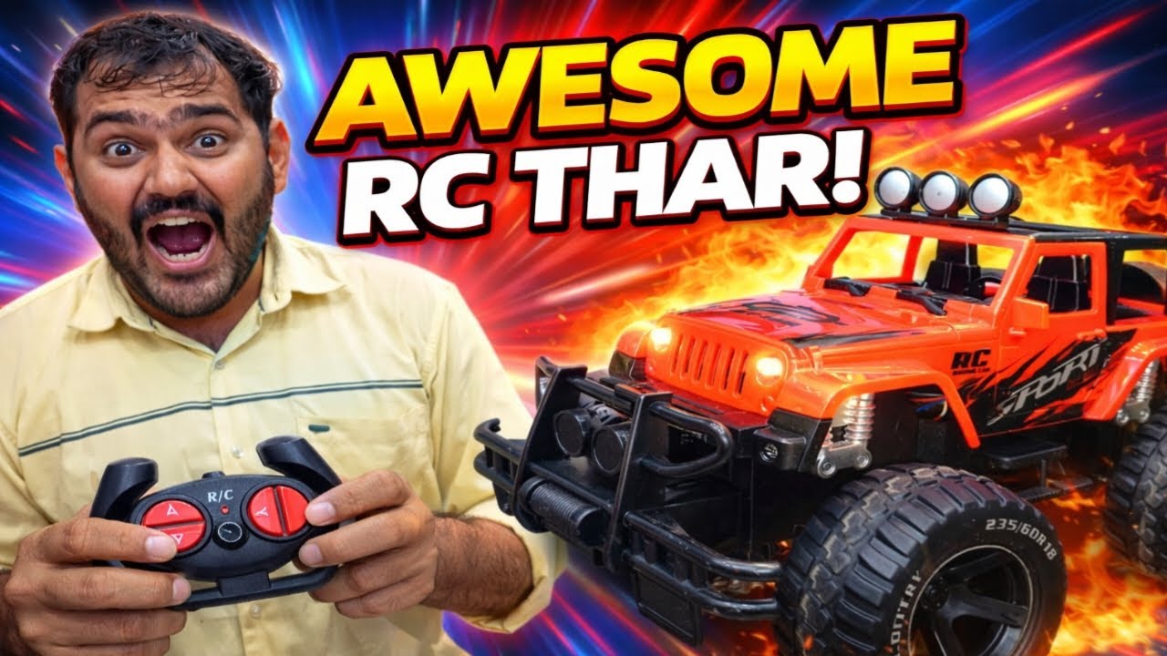 RC Thar 4×4 Testing and Unboxing Video 😱😱 || Remote Control Toy Car Video #unboxing #that #toyvideo 