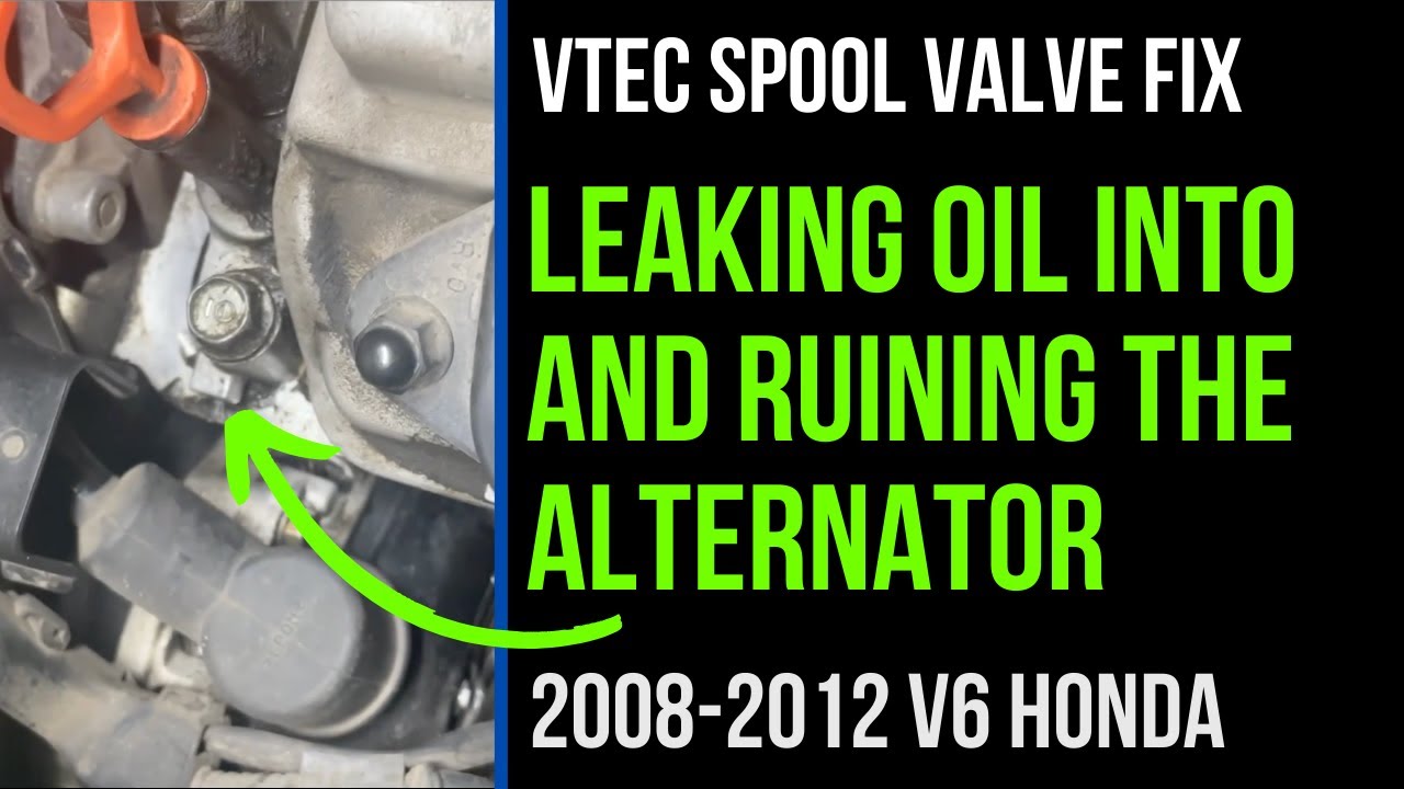 Replace vtec solenoid gaskets on Honda V6