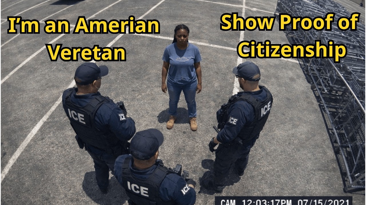 ICE Handcuffed Black Veteran - Demand Proof of Citizenship -She Fight Back Jury Awards $8 7M