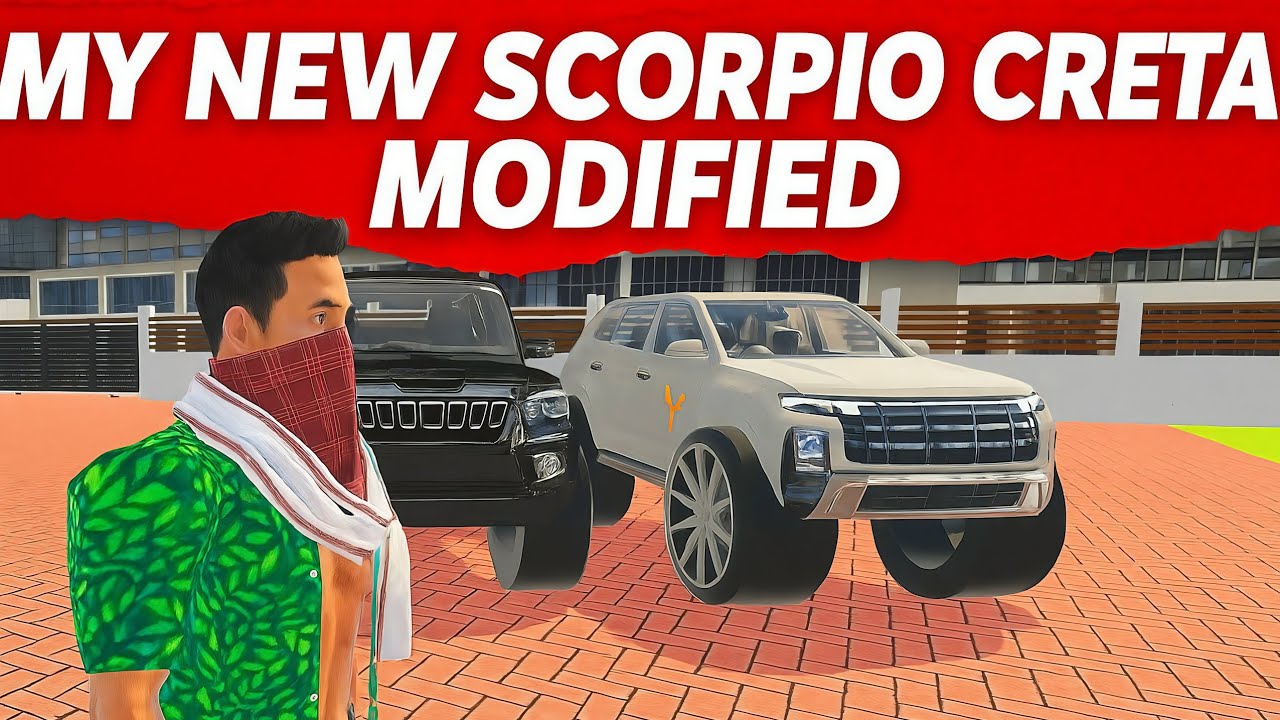 My new Scorpio and creta modified |INDIAN THEFT AUTO GAMEPLAY 
