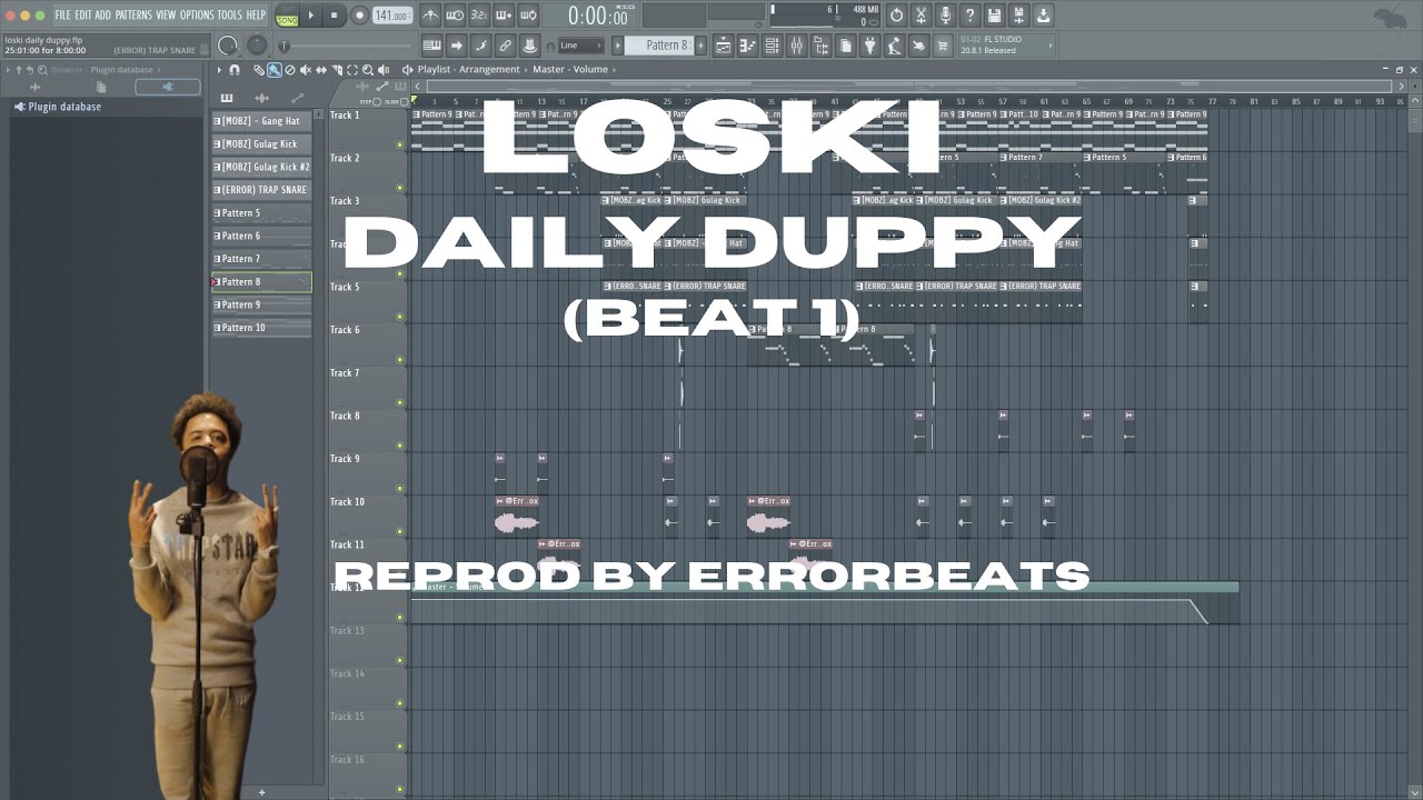 Loski - Daily Duppy (Beat 1) | FL Studio Instrumental Remake | Reprod @ErrorBeats (BEST ON YOUTUBE)