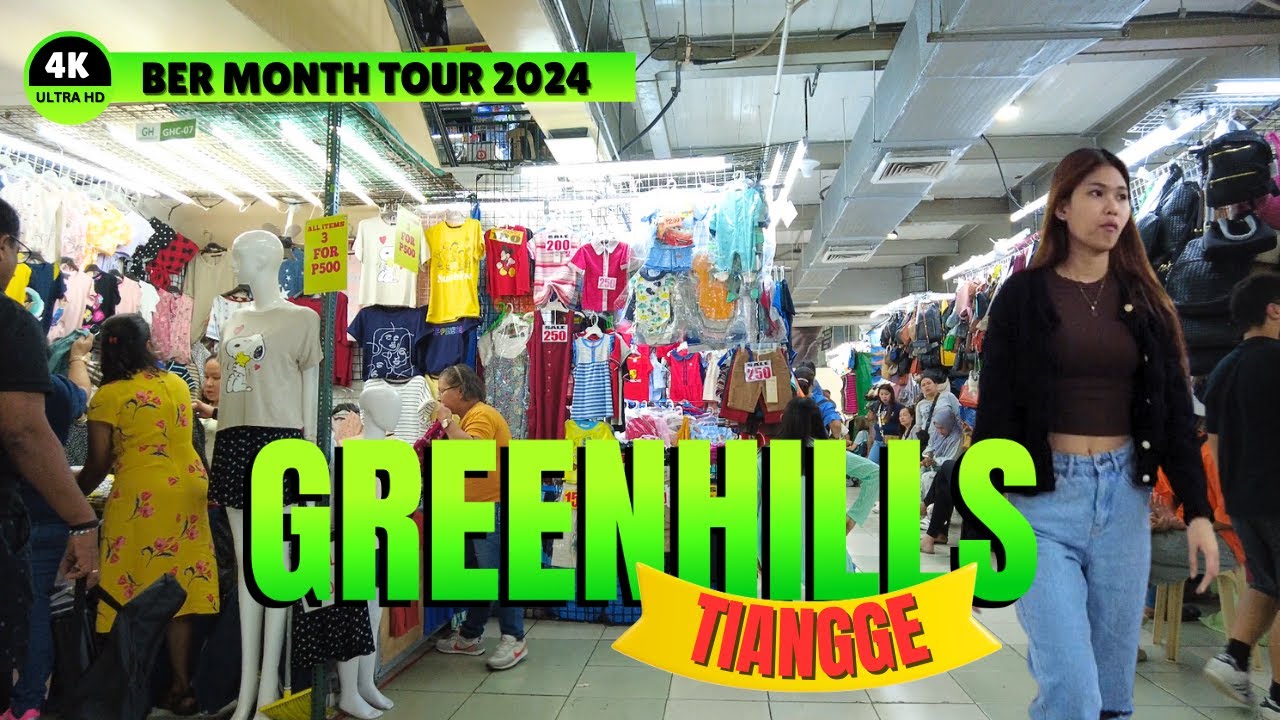 [4K] GREENHILLS SHOPPING CENTER TOUR - DISCOVER THE BEST SHOPPING SPOTS.