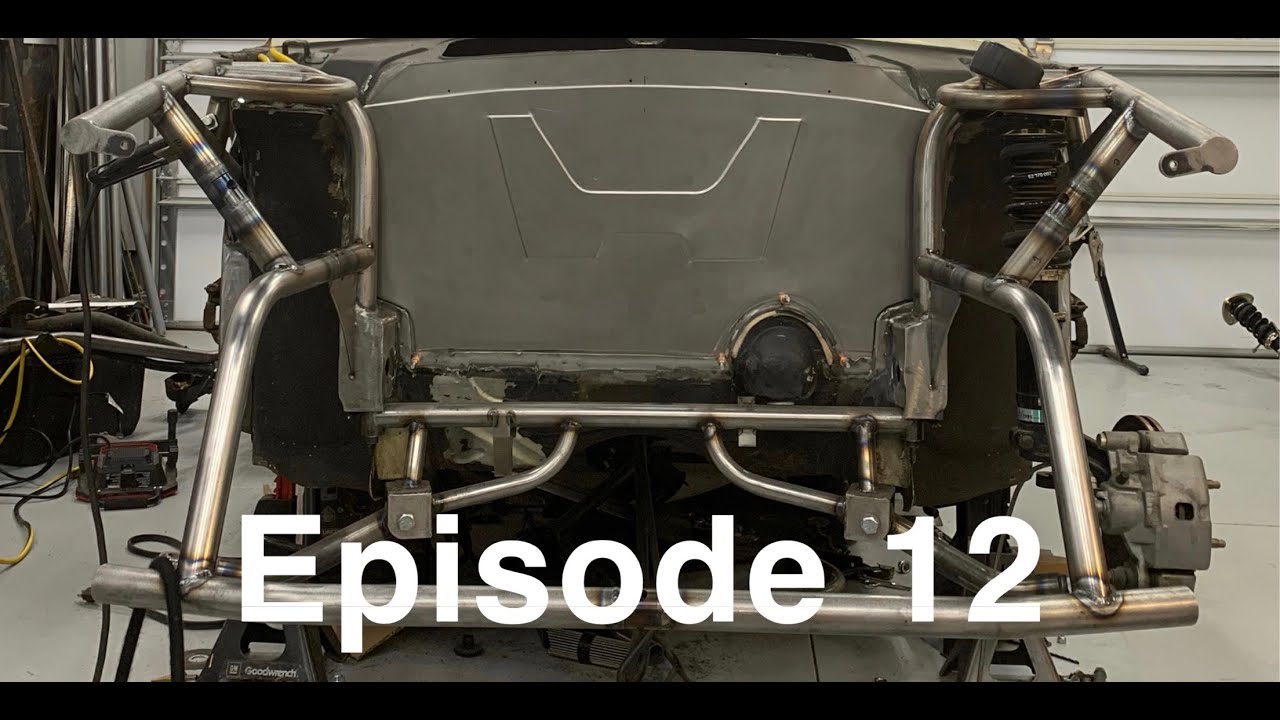 600 hp 79 civic build (Ep#12) Engine cradle part 2