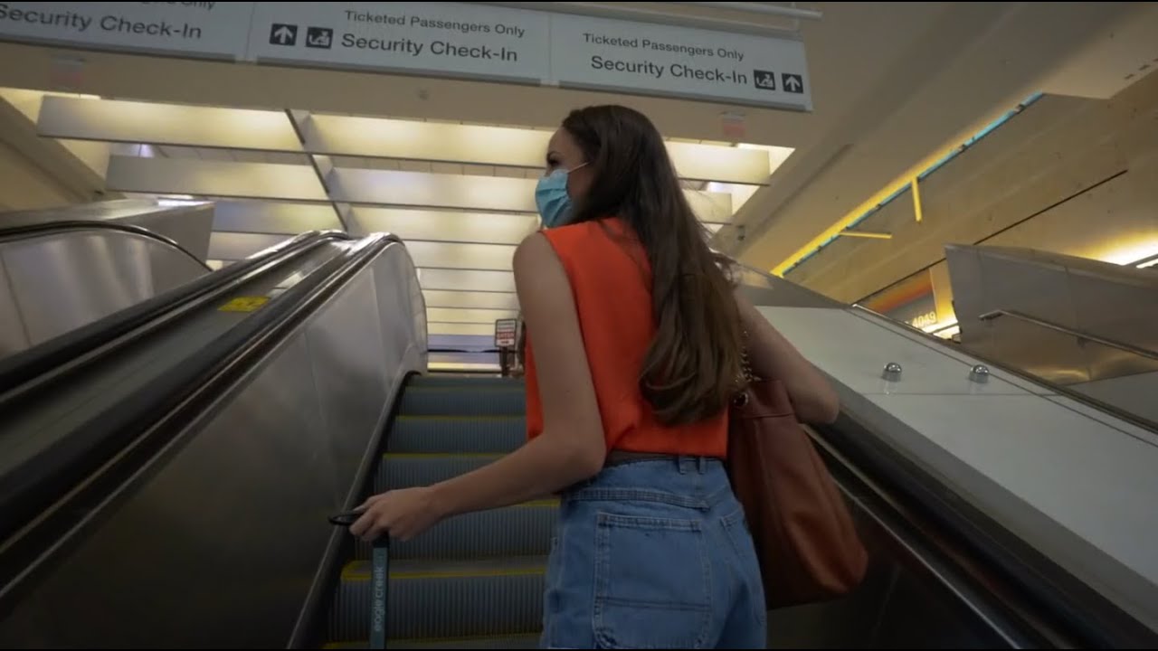 Departure from Ontario International Airport (ONT) - Southern California