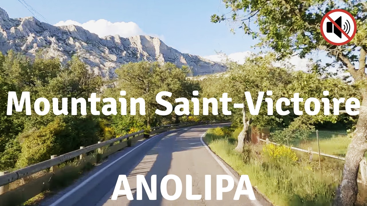 Driving Mountain Sainte-Victoire [Cézanne] to Puyloubier [no audio]