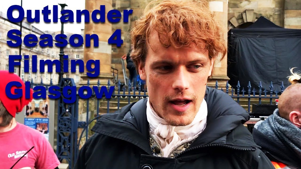 Outlander Season 4 Filming in Glasgow with Sam Heughan and Caitriona Balfe!
