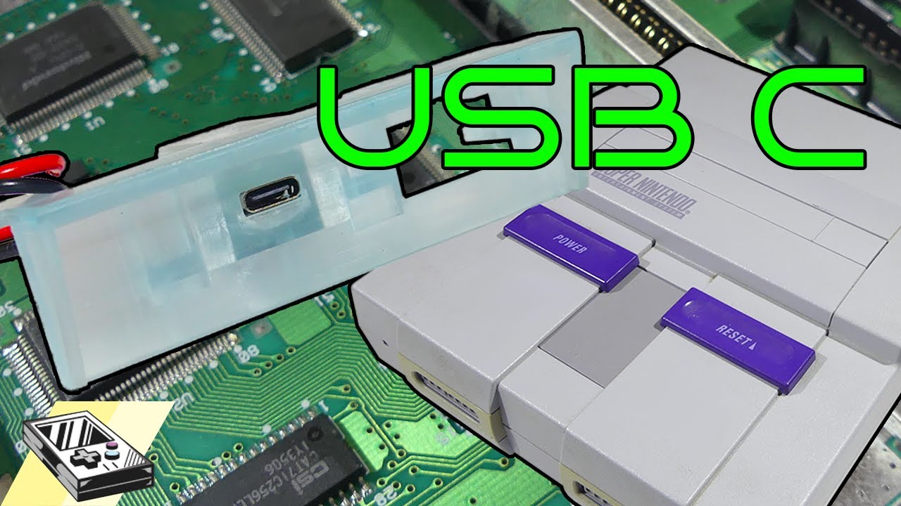 SNES USB C Mod