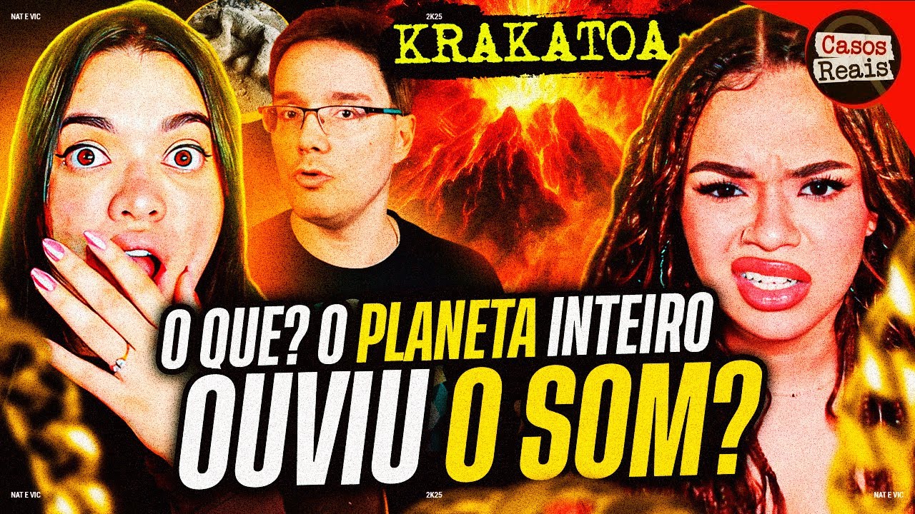 REAGINDO a KRAKATOA &ndash; A EXPLOS&Atilde;O QUE FEZ O PLANETA OUVIR O SOM DO FIM DO MUNDO  - Casos Reais