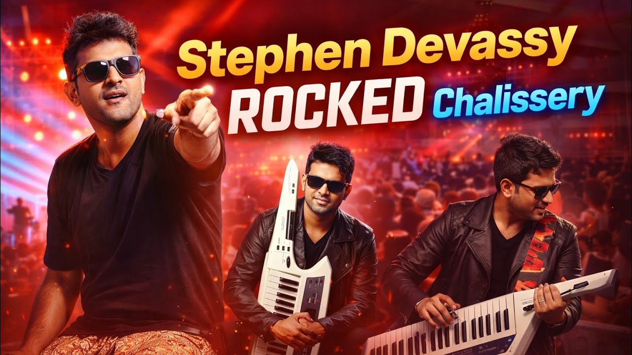 Stephen Devassy Rocks Chalissery Saras Mela 2026 | Live Keyboard Performance 🔥🎹