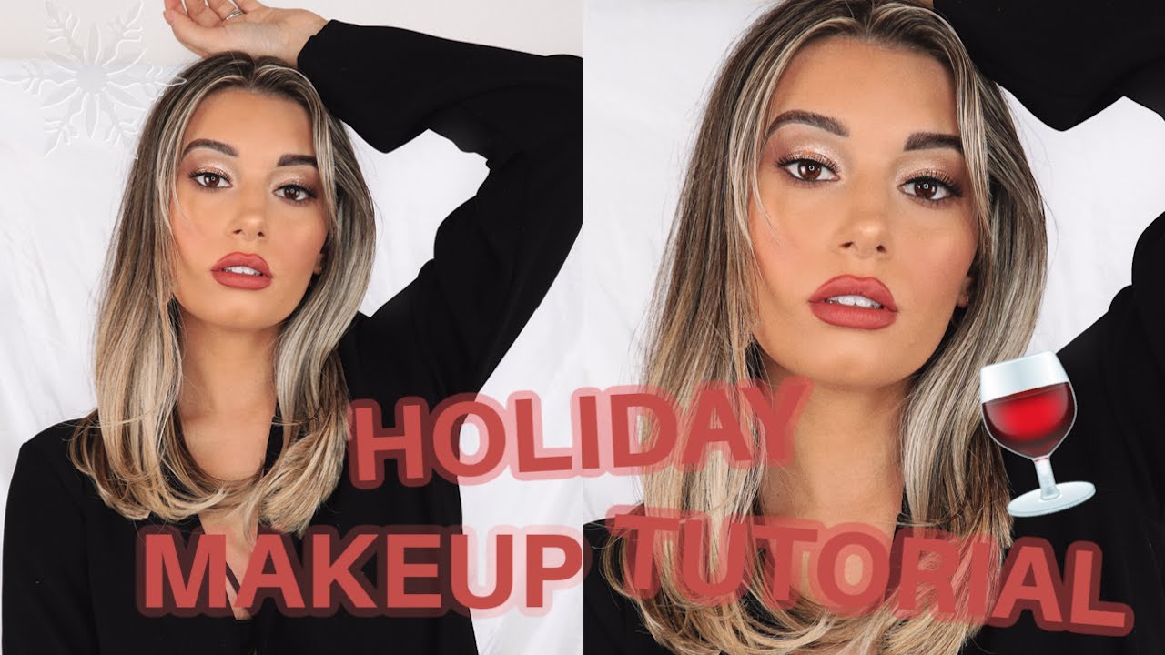 2020 Holiday Makeup Tutorial 🥂🍷🍾
