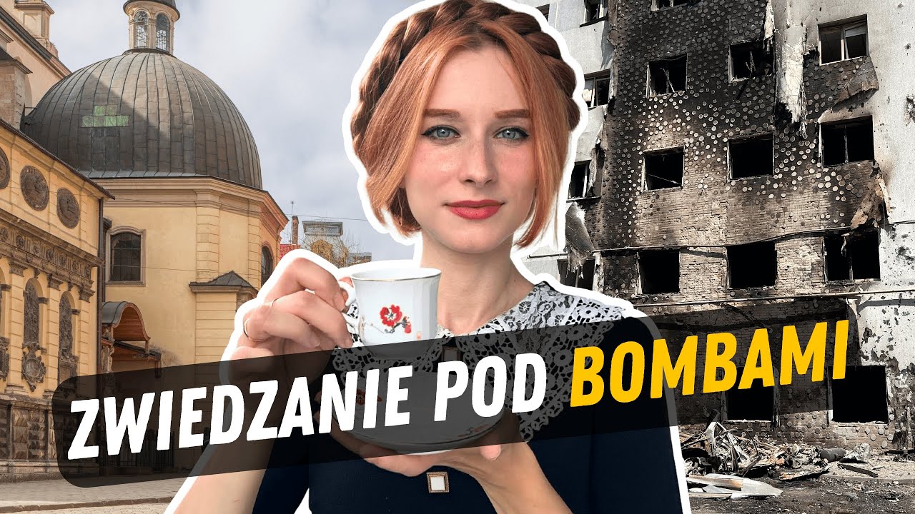 Lwów: POLSKIE ślady, atak DRONÓW, obiad za 1200 zł