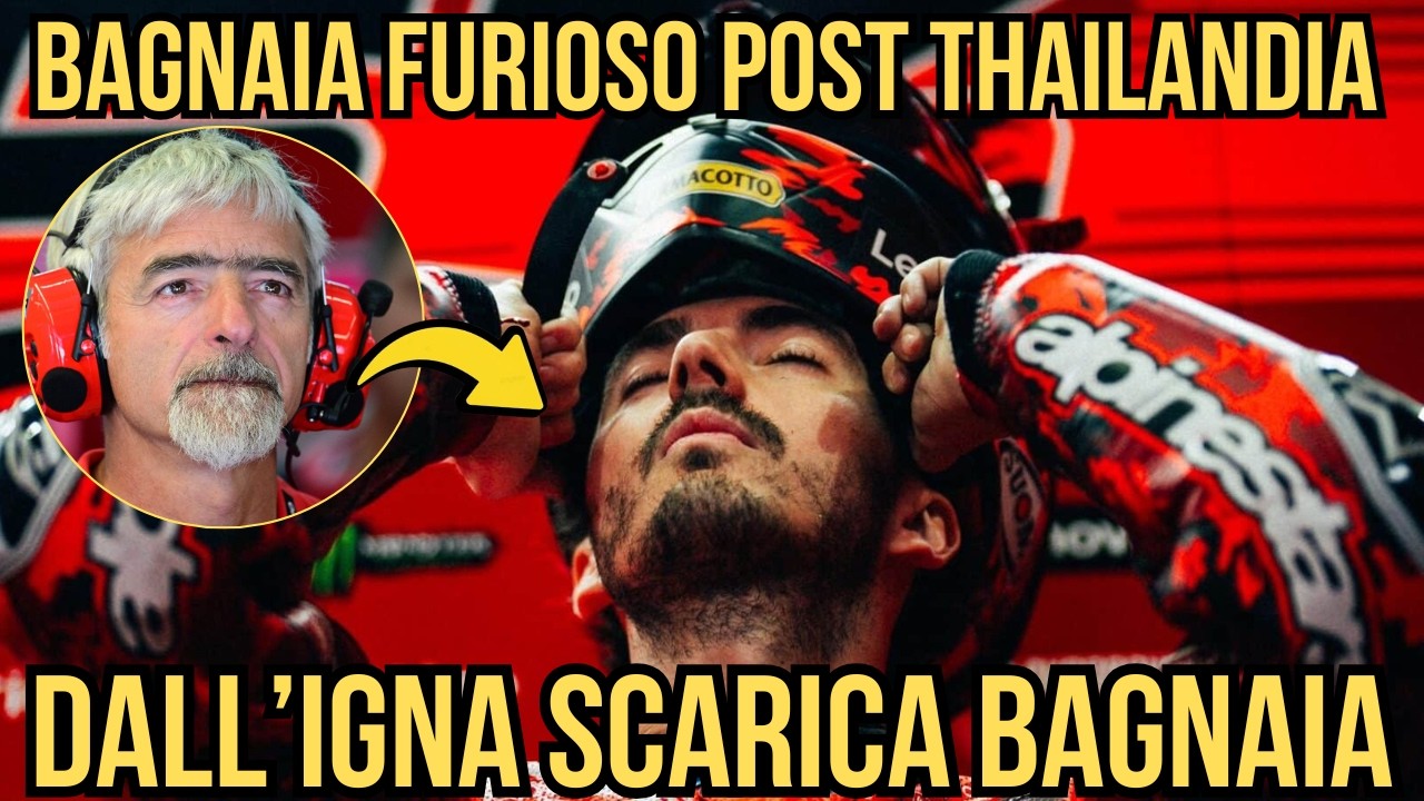 Bagniaia ESPLODE Dopo L'ennesimo FALLIMENTO DUCATI In Thailandia