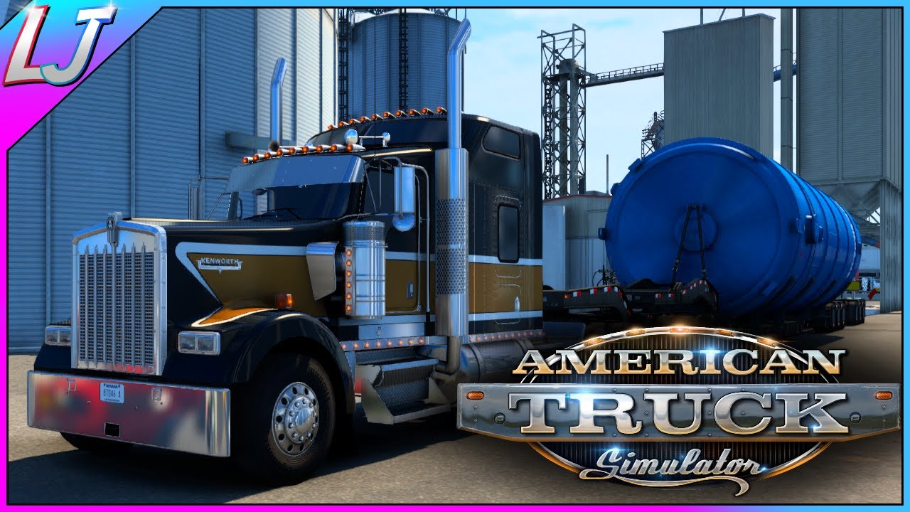 American Truck Simulator - Oversize Load on the Road! (LIVE!)