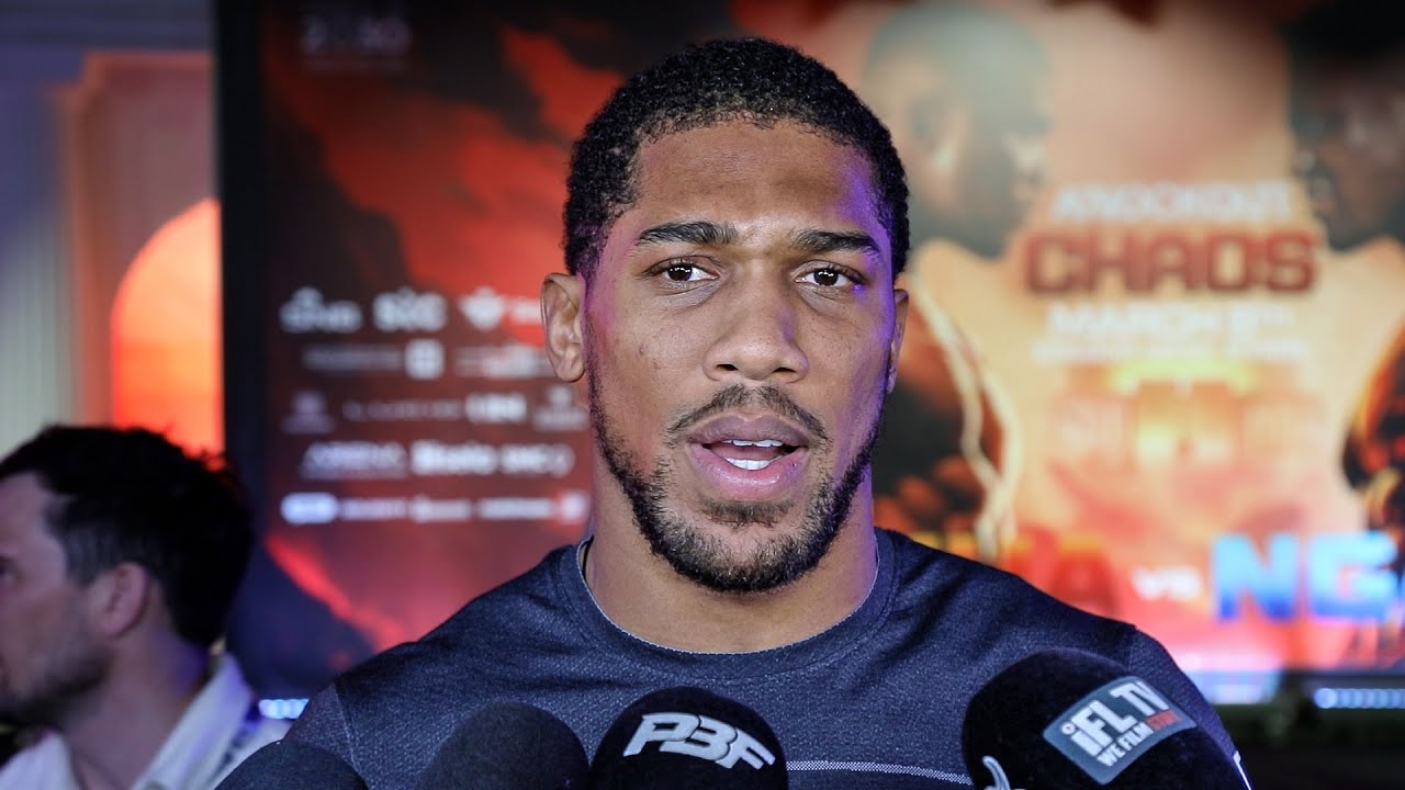 Anthony Joshua REIGNITES BITTER RIVARLY: 'Dillian Whyte LETS GET IT ON!!'