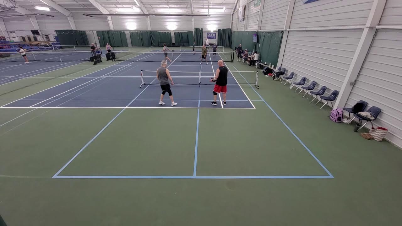 🔴LIVE - YMCA RecPlex: February DUPR Dungeon 3.0-3.5 Skill Level - Center Court
