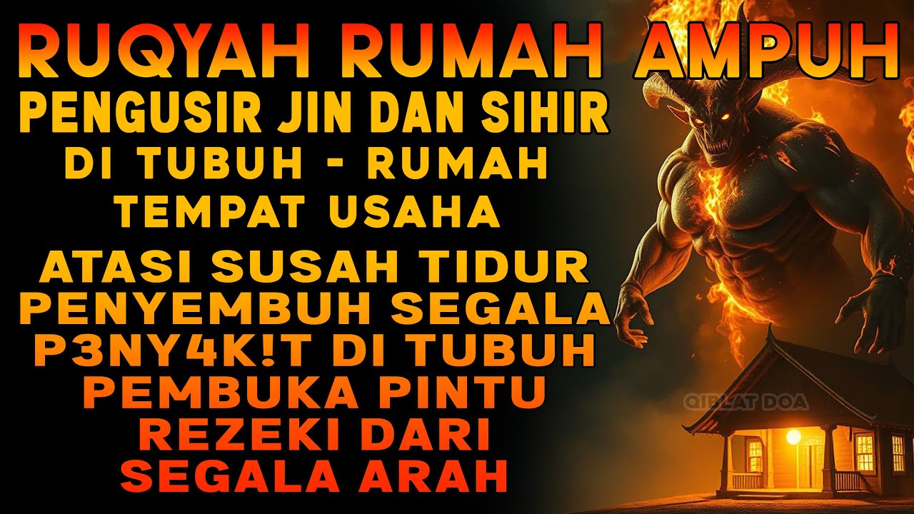 RUQYAH RUMAH PENGUSIR JIN, SETAN & SIHIR DI RUMAH & TUBUH, PENENANG HATI & FIKIRAN | ALAA AQEL