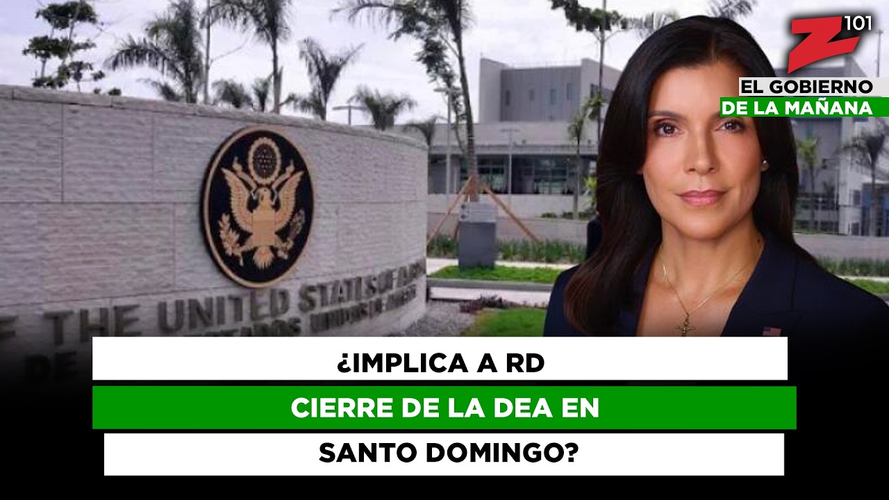 ¿Implica a RD cierre de la DEA en Santo Domingo?