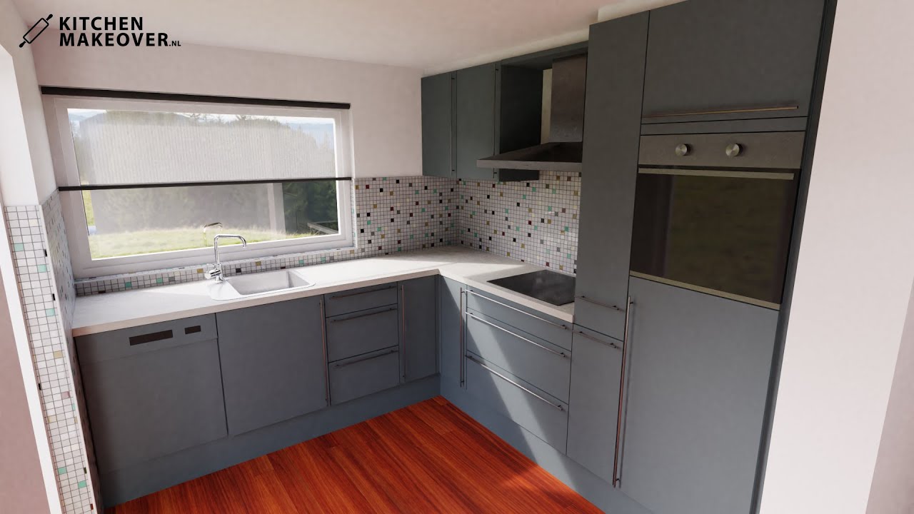 VAN EEN VERGEELDE KEUKEN NAAR EEN NIEUWE KEUKEN! | Kitchen Makeover