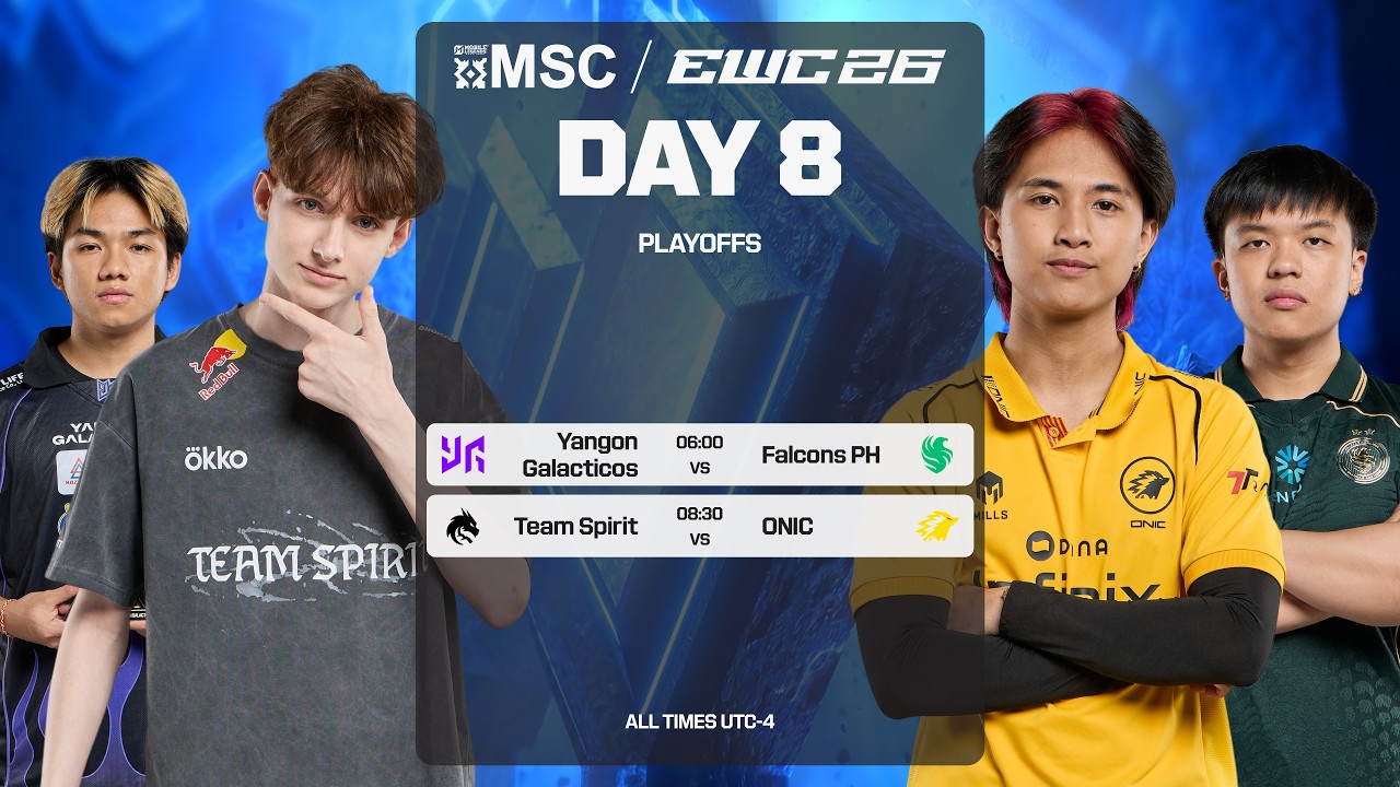 [LIVE] | MSC AT EWC Knockout Stage Day 3 | (ENG)