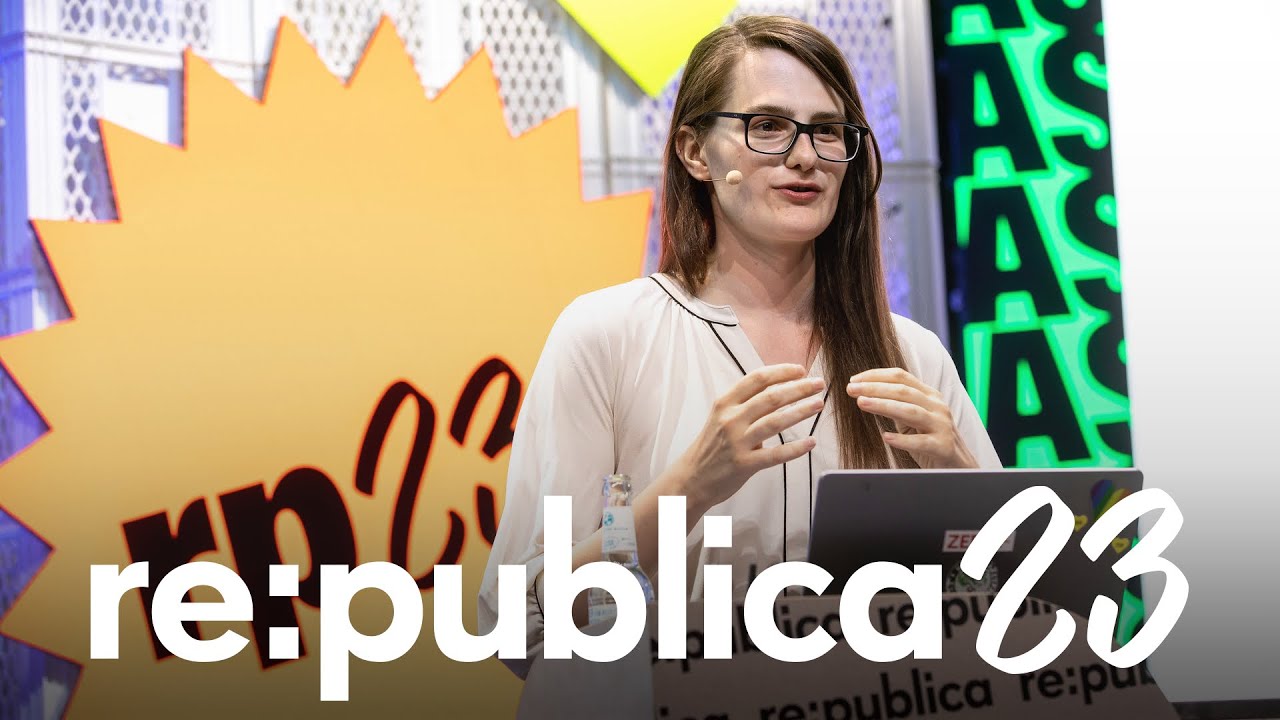 re:publica 2023: Lilith Wittmann – Verwaltungsdigitalisierung ist fertig