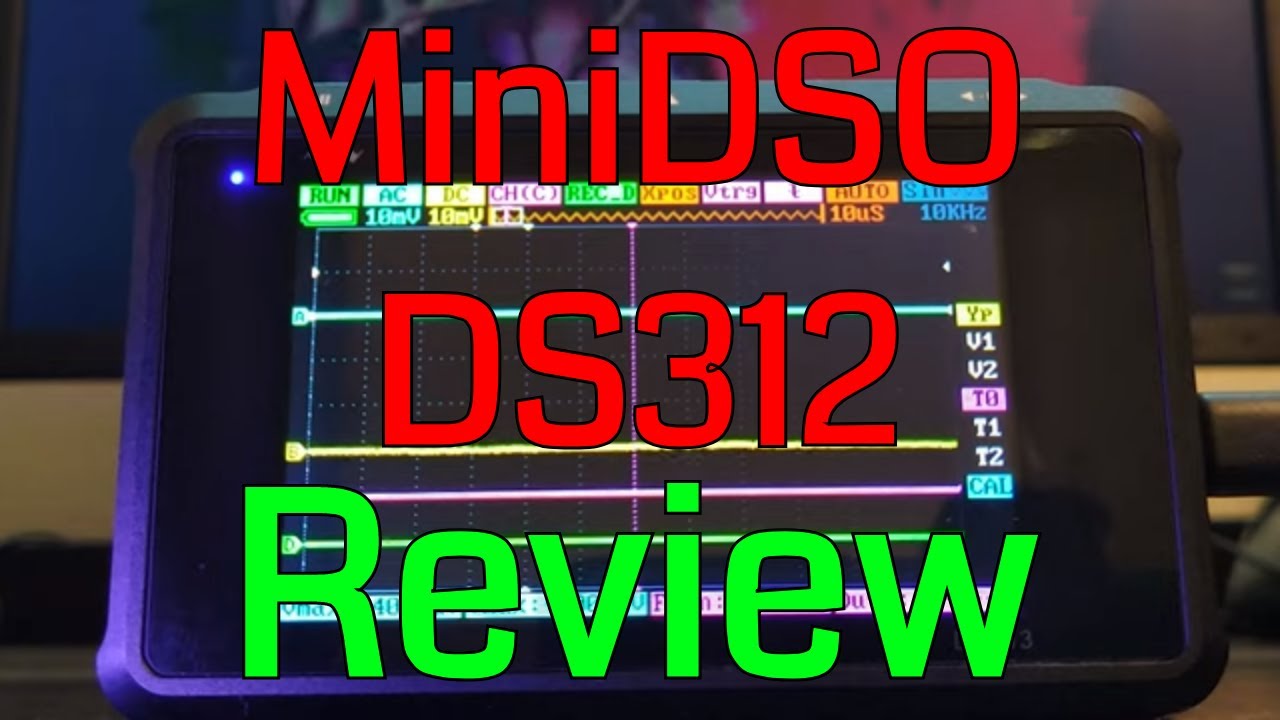 MiniDSO DS213 By e-Design Review | Pocket DSO 100M Sa/s Review Pt. 2