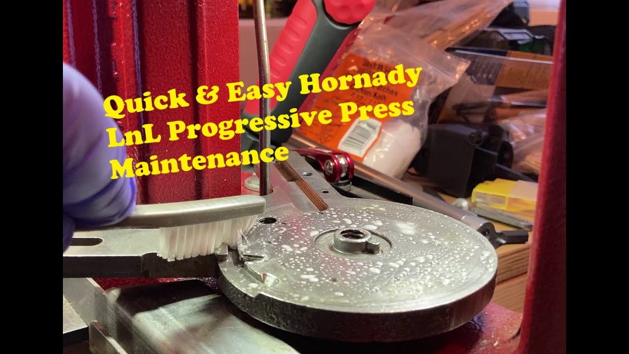Быстрое и простое обслуживание пресса Hornady LnL AP Progressive