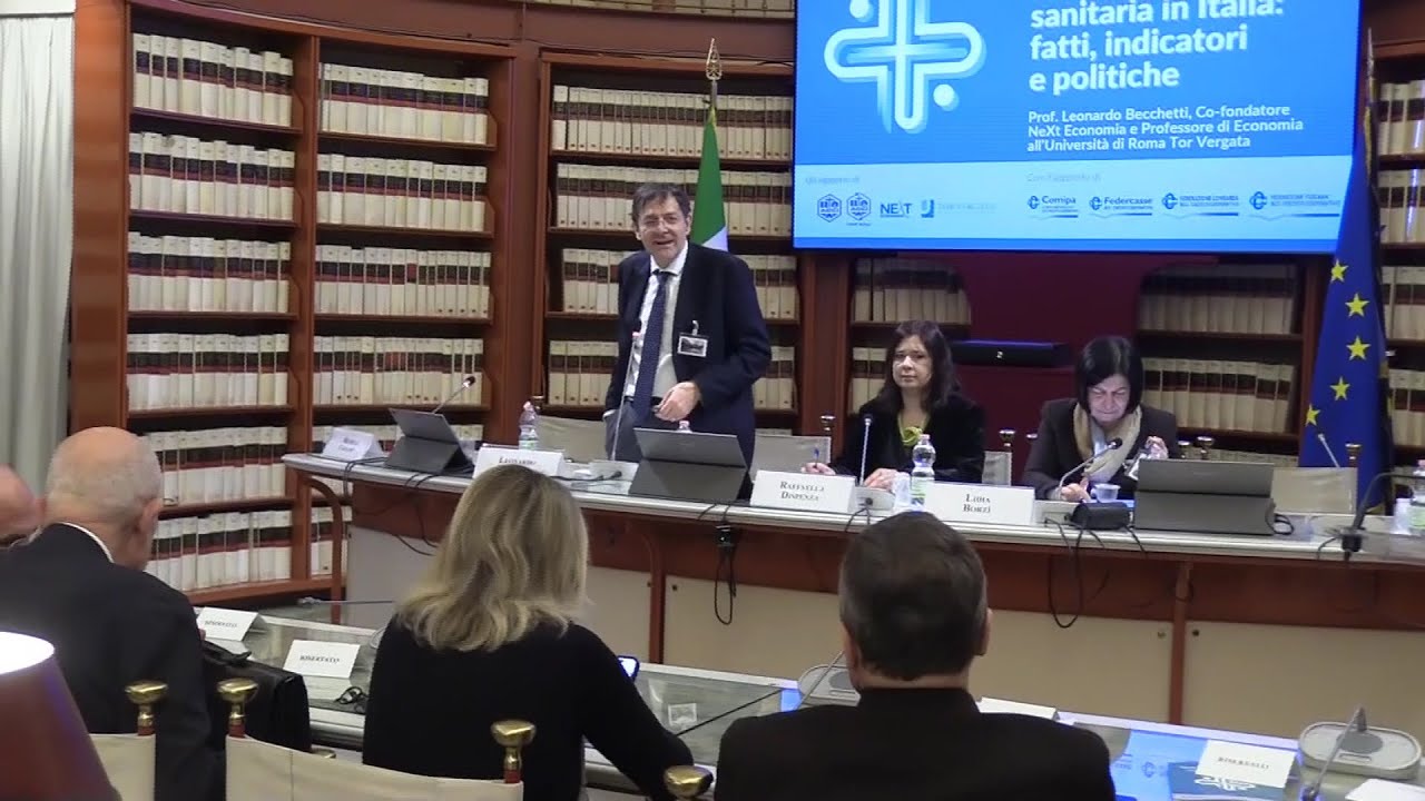 Sanità: dal Rapporto ACLI, CAF ACLI, NeXt Economia e Università Tor Vergata, emerge il
