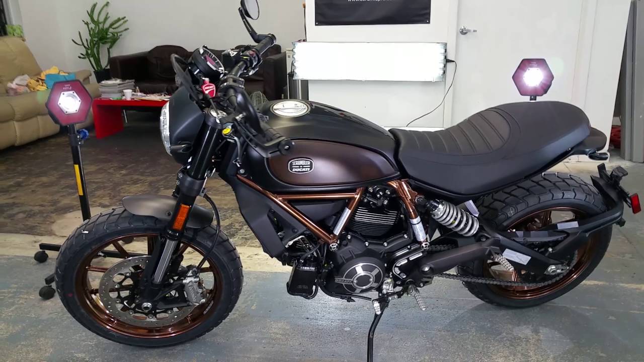 Ducati Scrambler Italia Independent / Ceramic Pro by Advanced Detailing of South Florida