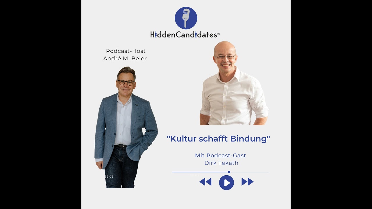 Kultur schafft Bindung: Wie Werte Recruiting & Führung prägen - mit Dirk Tekath