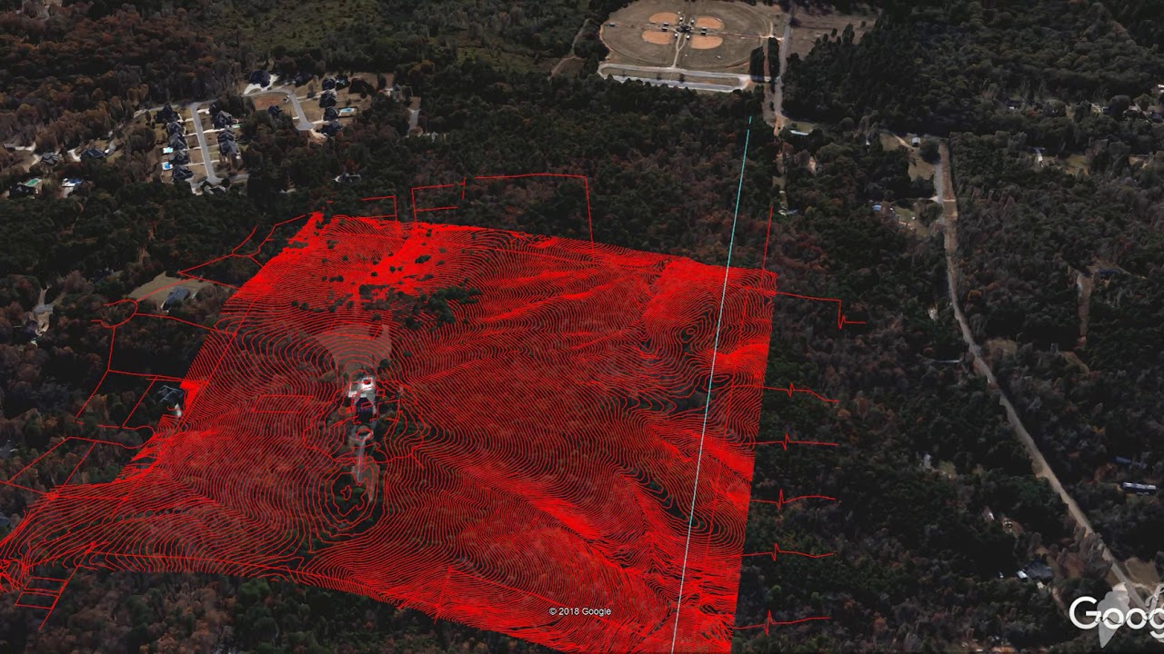 Topographic survey in Sylacauga Al