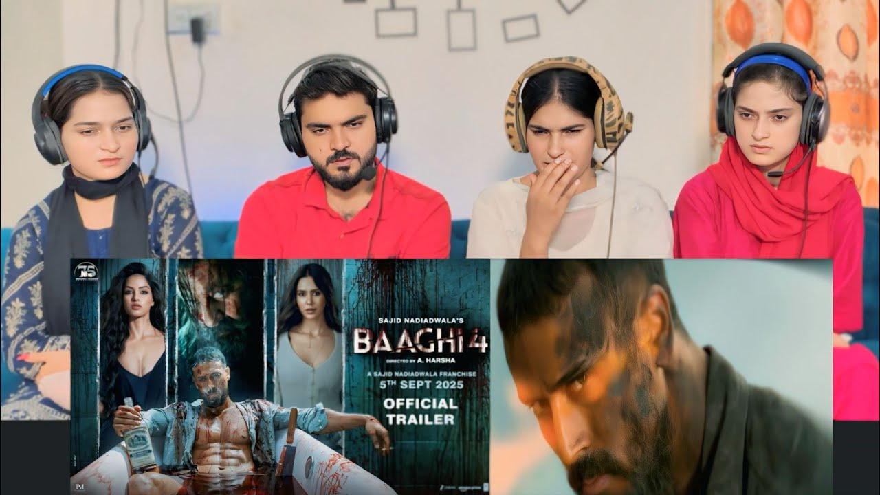 Baaghi 4 Trailer 🤯 Reaction | Tiger, Sanjay, Harnaaz, Sonam, Sajid Nadiadwala